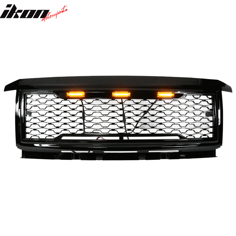 2015-2018 Chevy Silverado 2500 3500 Front Bumper Hood Mesh Grille