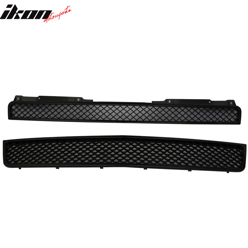 2007-2014 Chevy Tahoe Avalance Suburban Mesh Hood Grill Grille ABS 2PC