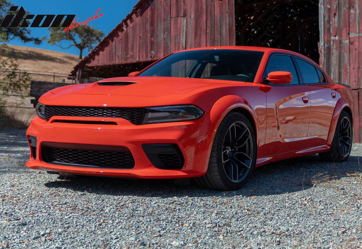 2020-2023 Dodge Charger Widebody OE Style Front Bumper Lower Grilles