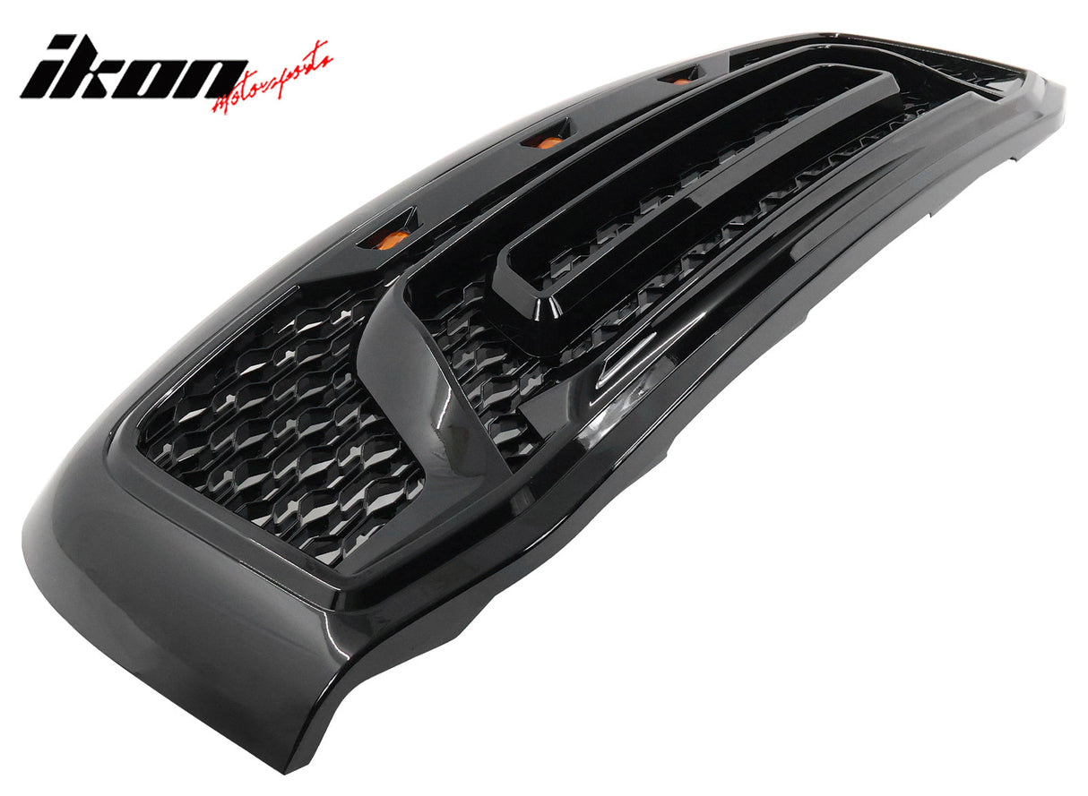 2006-2009 Dodge Ram 1500 2500 3500 Black Grille W/Signal Light