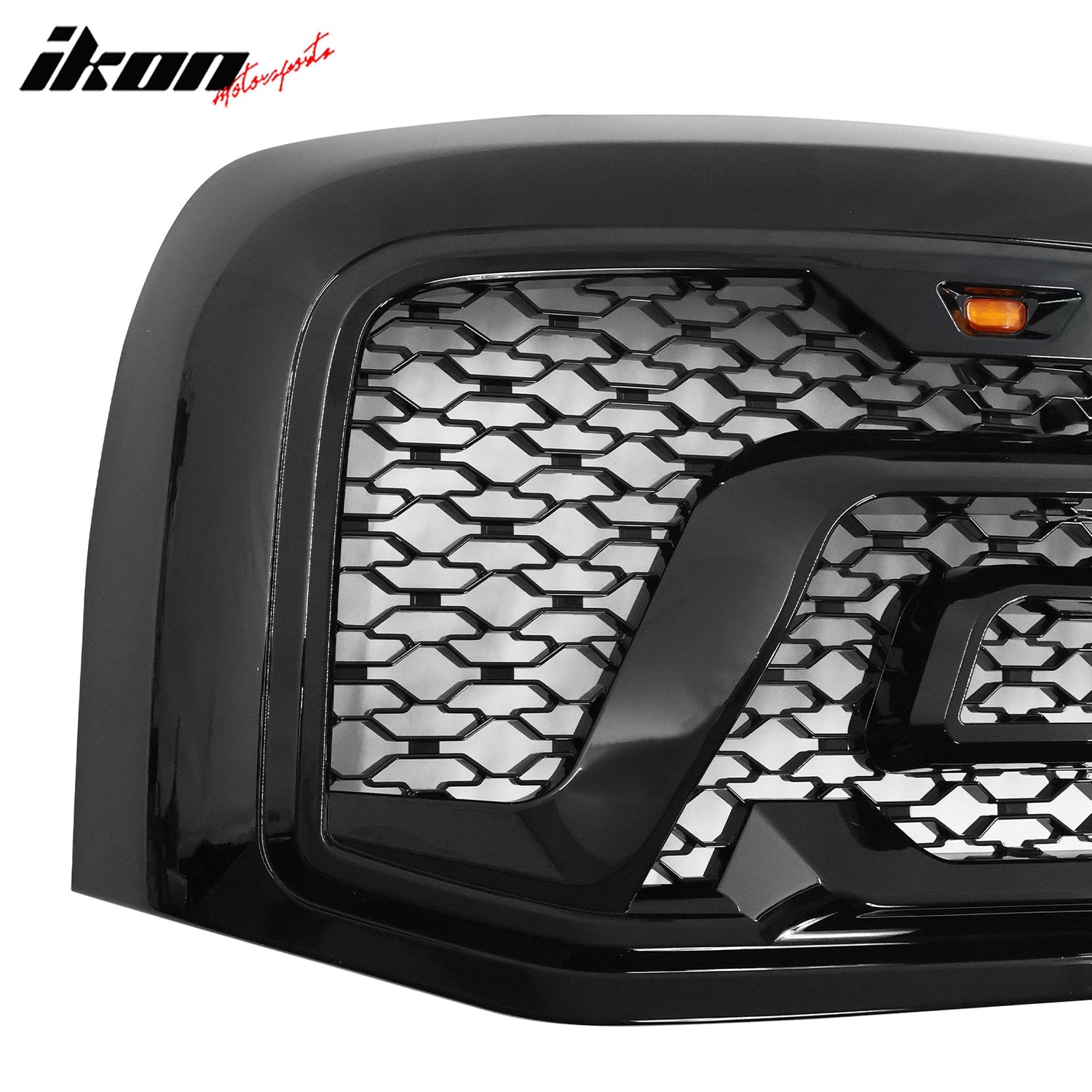 2006-2009 Dodge Ram 1500 2500 3500 Black Grille W/Signal Light