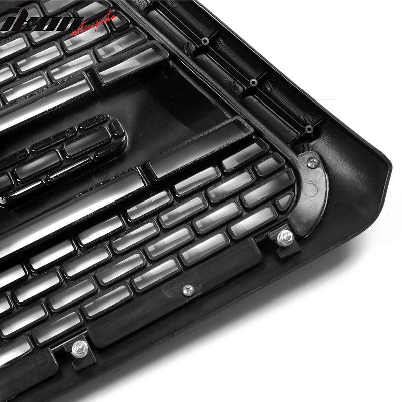 2004-2008 Ford F150 R Black Front Bumper Grille Hood Mesh Grill Guard