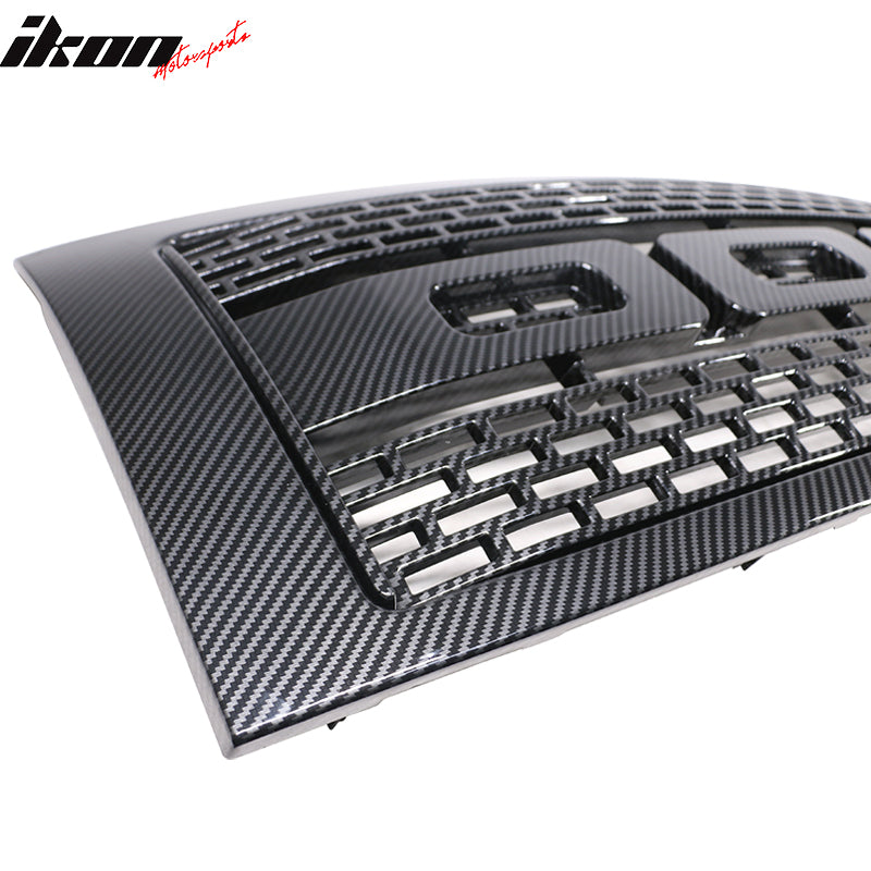 2009-2014 Ford F150 R Front Bumper Hood Grille Mesh Hood Guard ABS