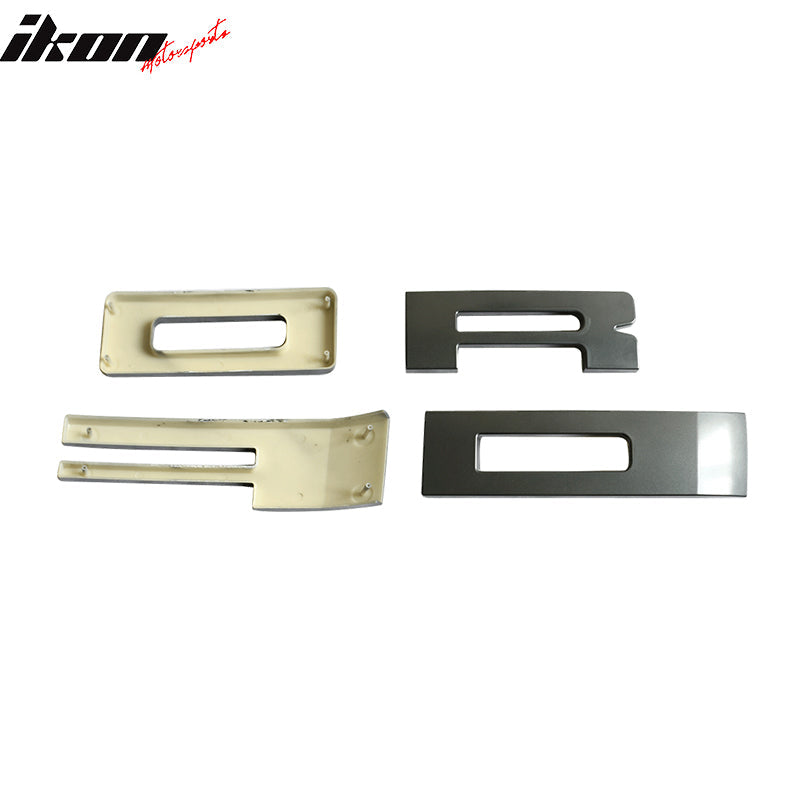 2009-2014 Ford F150 Raptor Style Front Grille Emblems Letter Black