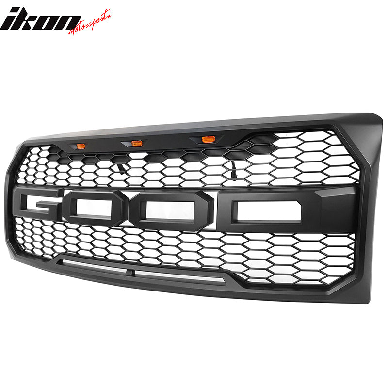 2009-2014 Ford F150 New R Front Bumper Grille Hood Mesh Package ABS