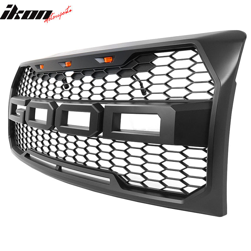 2009-2014 Ford F150 New R Front Bumper Grille Hood Mesh Package ABS