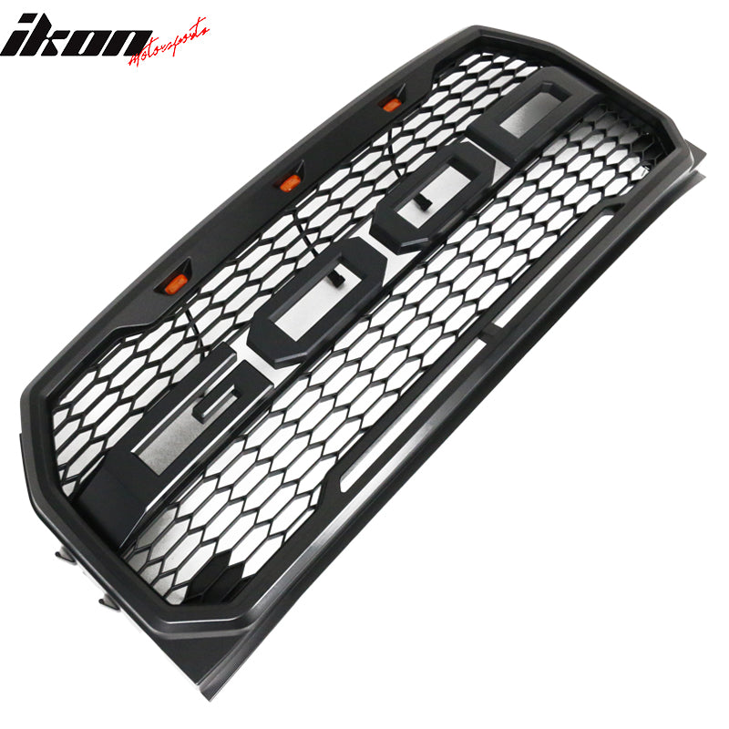 2015-2017 Ford F150 R Front Bumper Hood Mesh LED Grille Replacement
