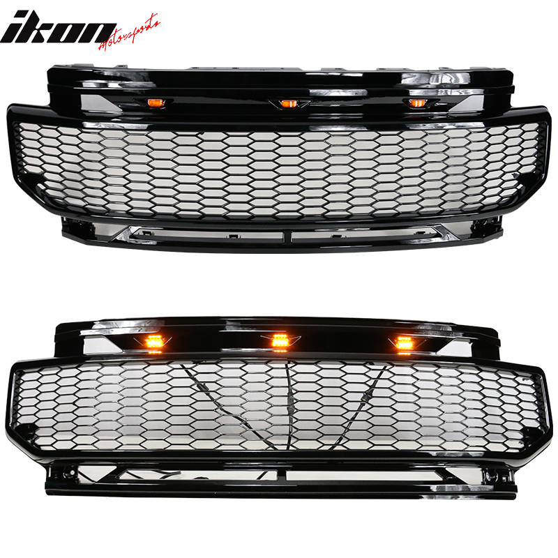 2020-2022 Ford F250 F350 F450 Super Duty Grill Car Front Grille ABS