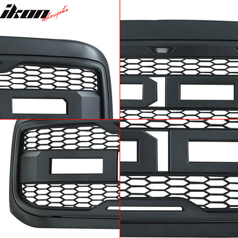 1999-2004 Ford F250 F350 New R Front Bumper Grille Hood Package ABS