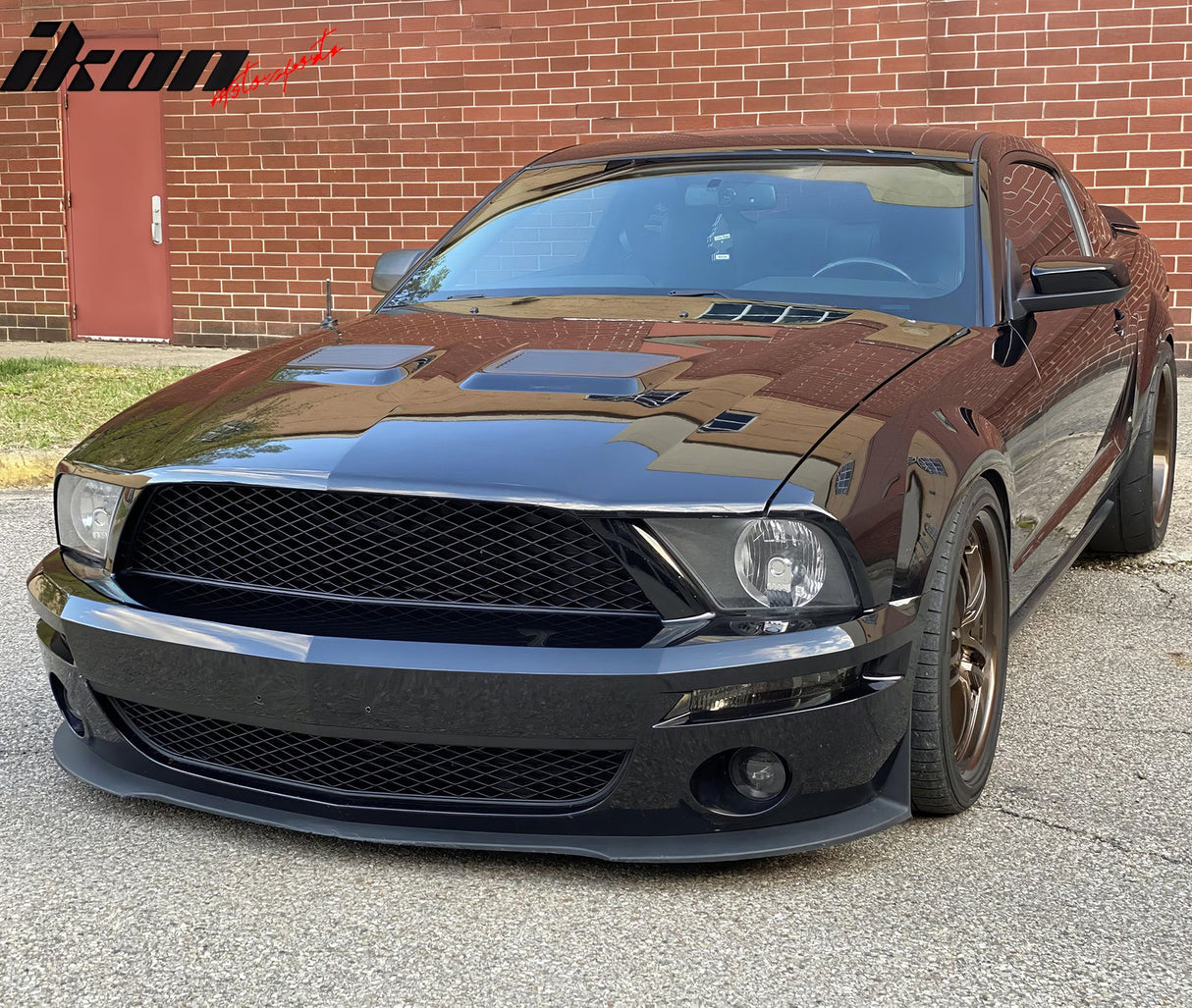 2007-2009 Ford Mustang GT500 OE Front Bumper Upper Mesh Grille ABS