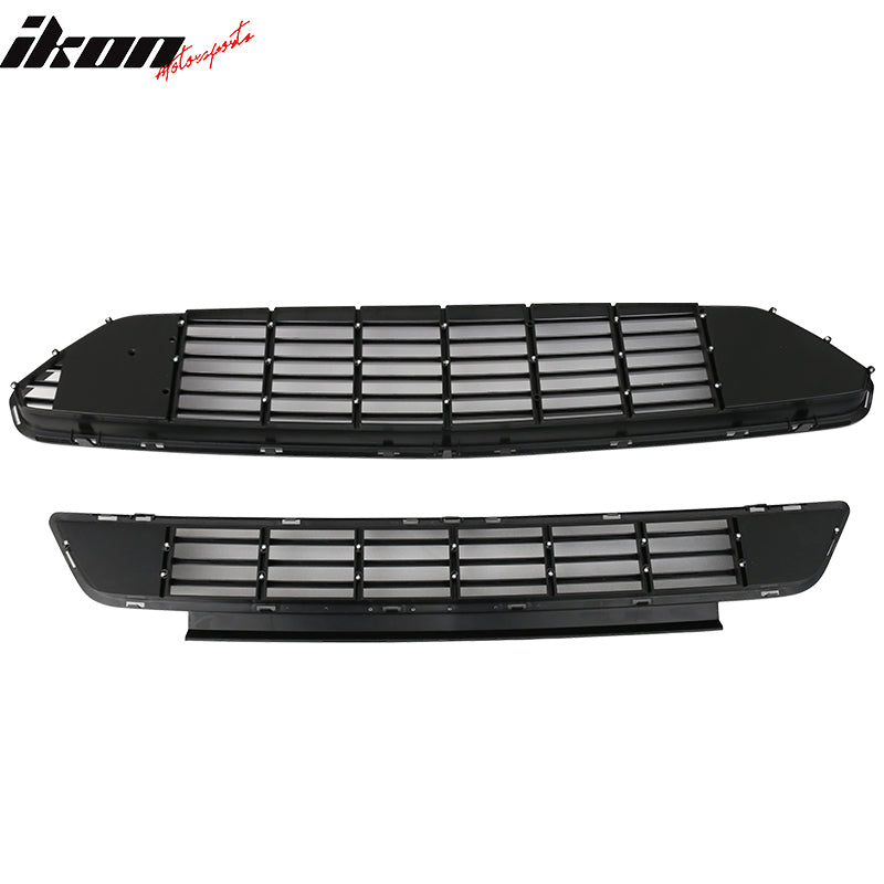 2015-2017 Ford Mustang Front Upper And Lower Grille Grill