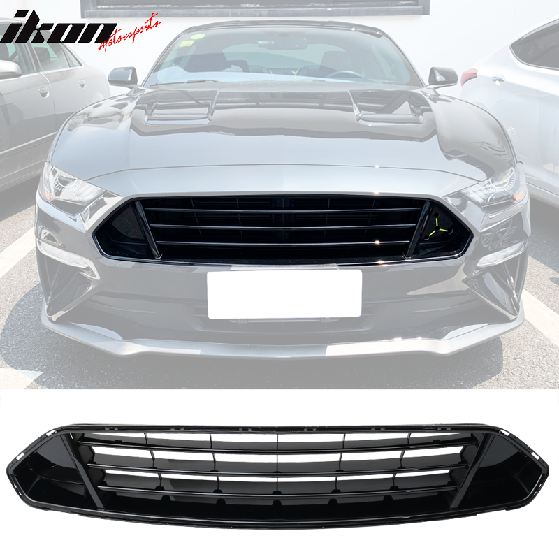 2018-2022 Ford Mustang Front Upper Grid Grille Guard Bumper Grill ABS