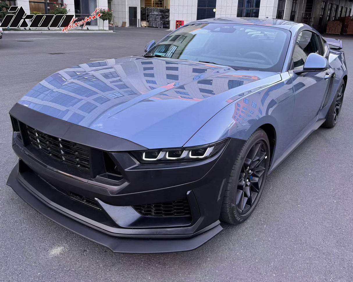 2024-2025 Ford Mustang Dark Horse Front Bumper Lower Side Grille ABS