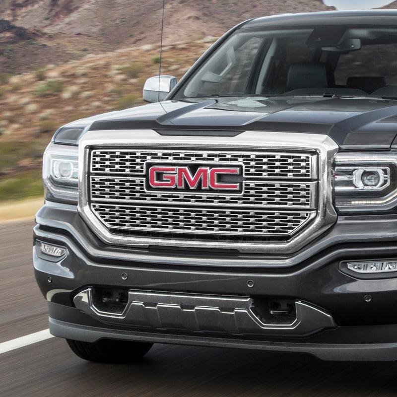 Spec-D Grill GMC Sierra 1500 (2016-2017-2018) Denali Style Mesh Gloss Black or Chrome