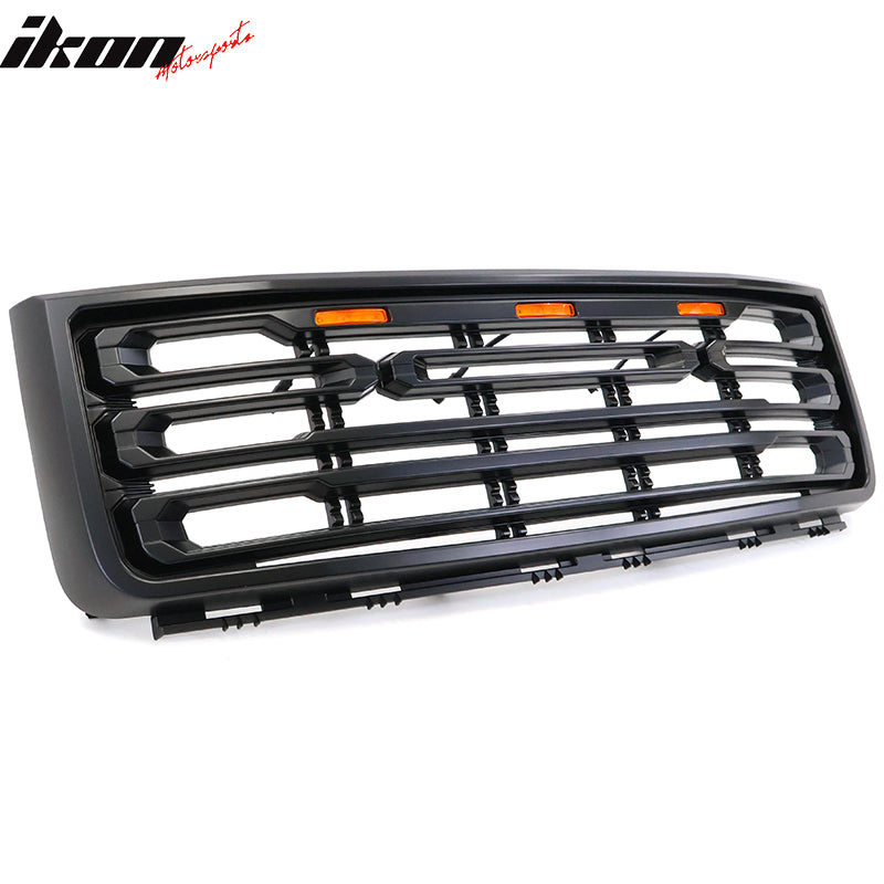 2007-2013 GMC Sierra 1500 Front Bumper Hood Grille Guard Grill
