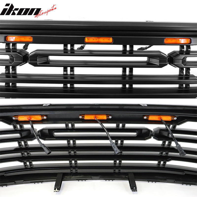 2007-2013 GMC Sierra 1500 Front Bumper Hood Grille Guard Grill