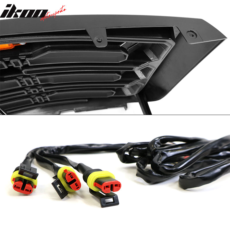 2007-2013 GMC Sierra 1500 Front Bumper Hood Grille Guard Grill