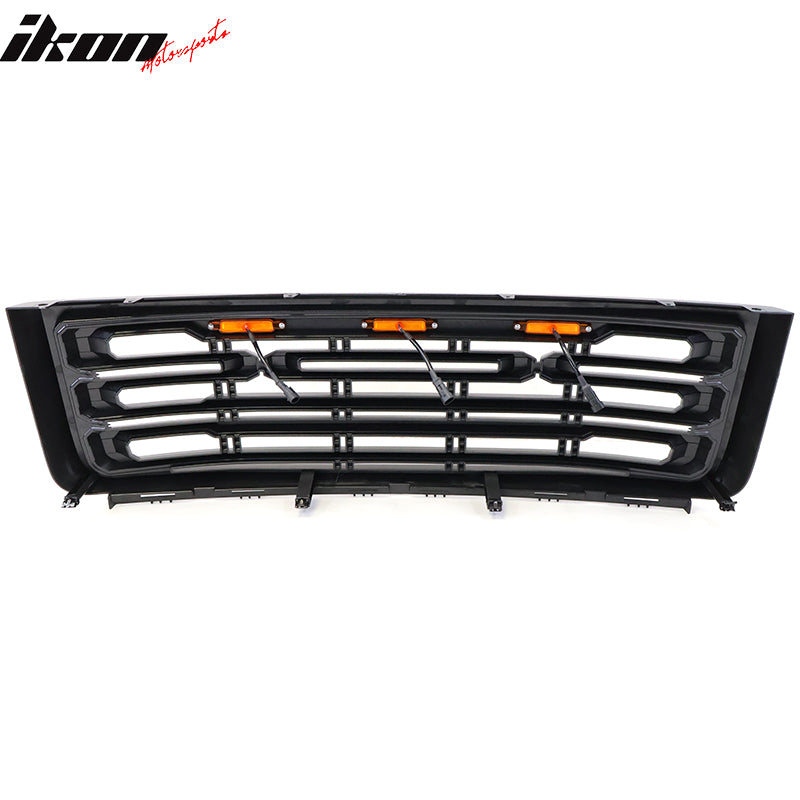 2007-2013 GMC Sierra 1500 Front Bumper Hood Grille Guard Grill