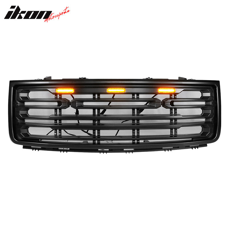 2007-2013 GMC Sierra 1500 Front Bumper Hood Grille Guard Grill