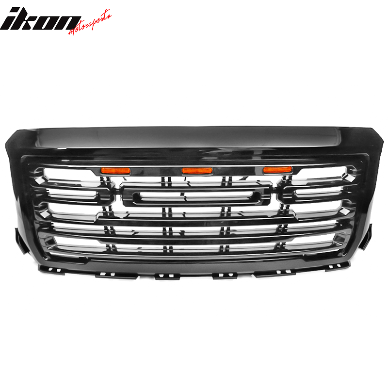 2014-2015 GMC Sierra 1500 Front Bumper Hood Grille Guard Grill