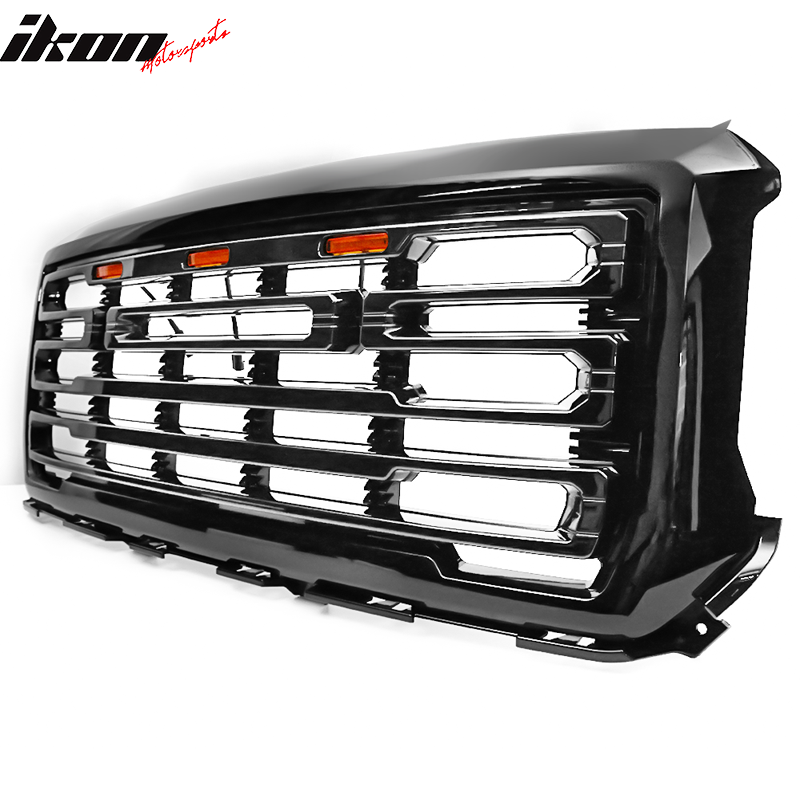 2014-2015 GMC Sierra 1500 Front Bumper Hood Grille Guard Grill