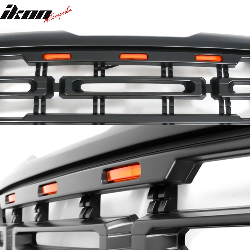 2016-2019 GMC Sierra 1500 Front Bumper Hood Grille Mesh Hood Guard