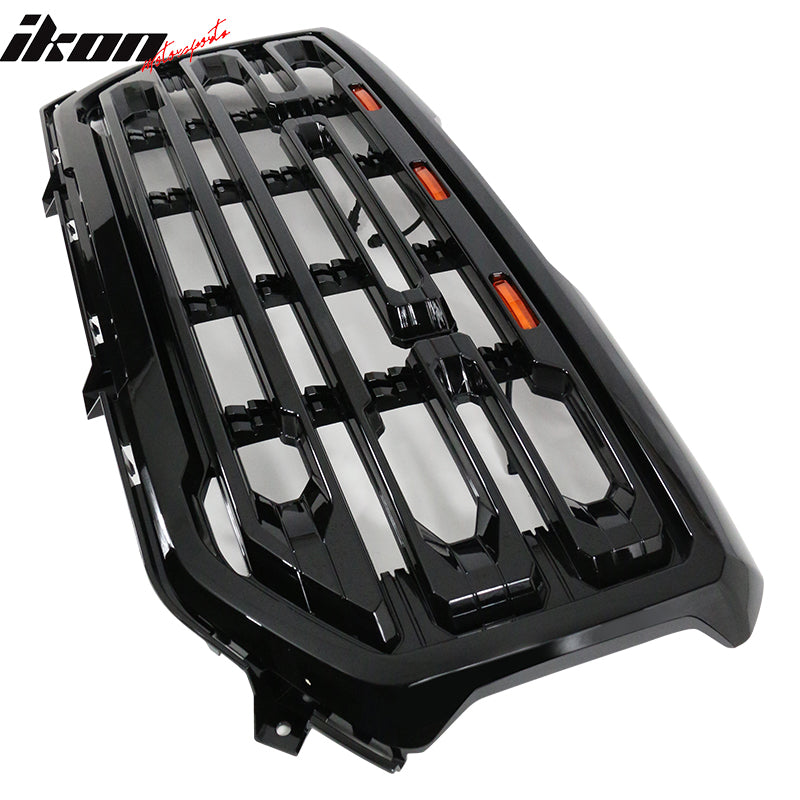 2016-2019 GMC Sierra 1500 Front Bumper Hood Grille Mesh Hood Guard