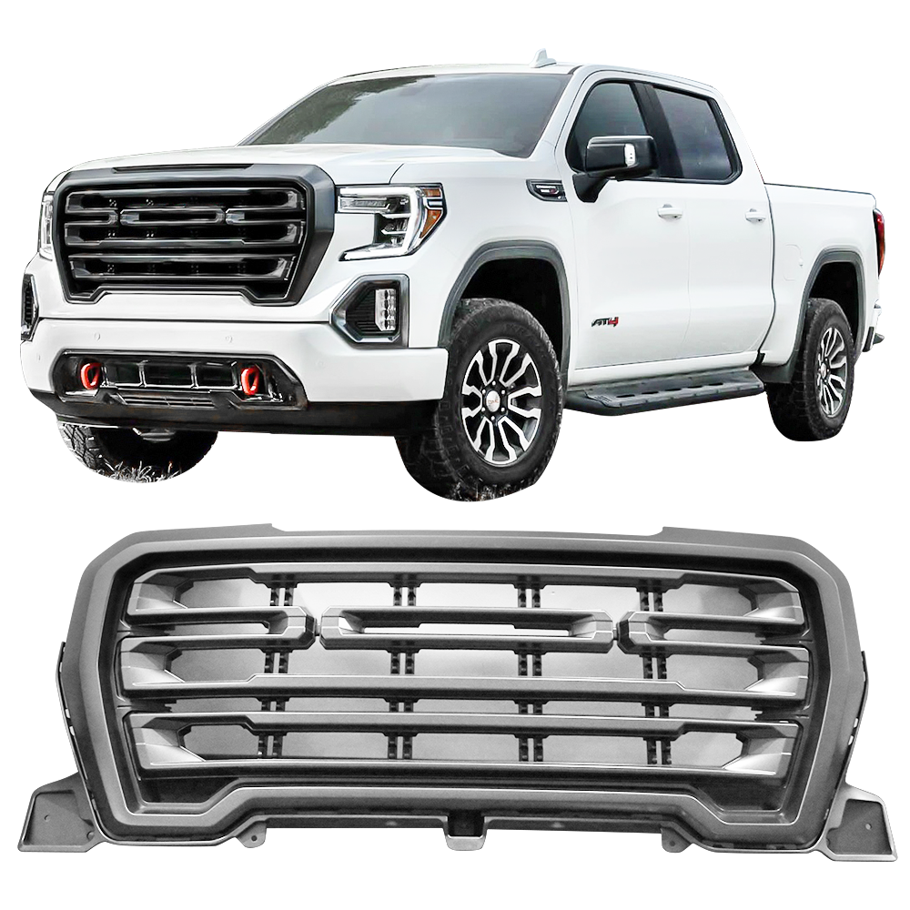 2019-2021 GMC Sierra 1500 Front Bumper Hood Grille Guard Grill