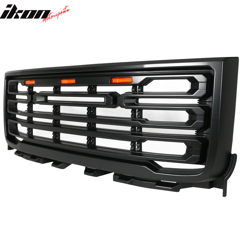 2011-2014 GMC Sierra 2500 3500 Front Bumper Hood Grille Guard Grill