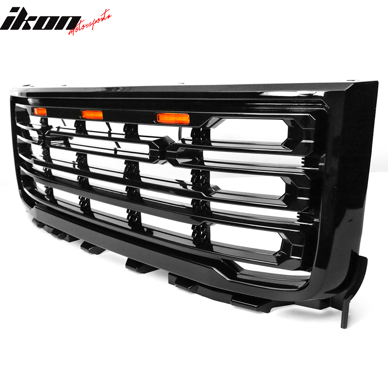 2011-2014 GMC Sierra 2500 3500 Front Bumper Hood Grille Guard Grill