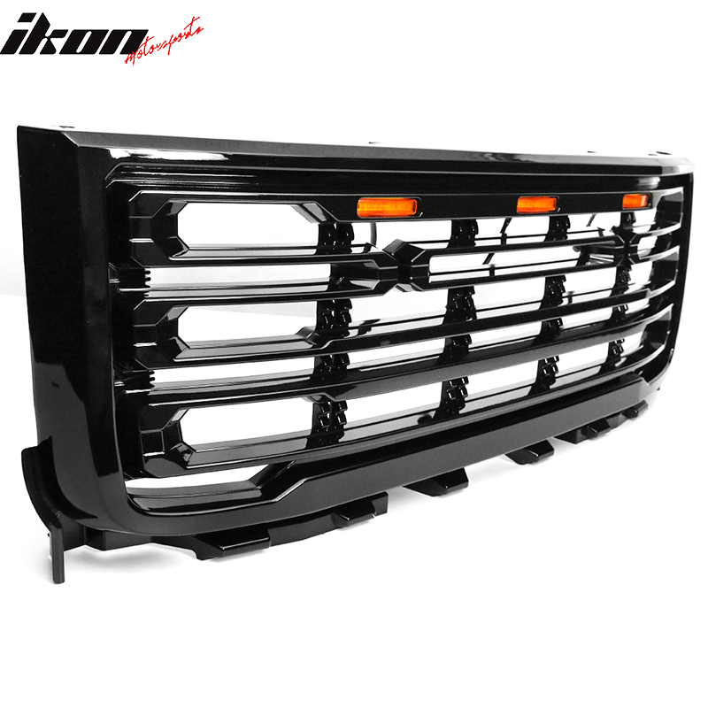 2011-2014 GMC Sierra 2500 3500 Front Bumper Hood Grille Guard Grill