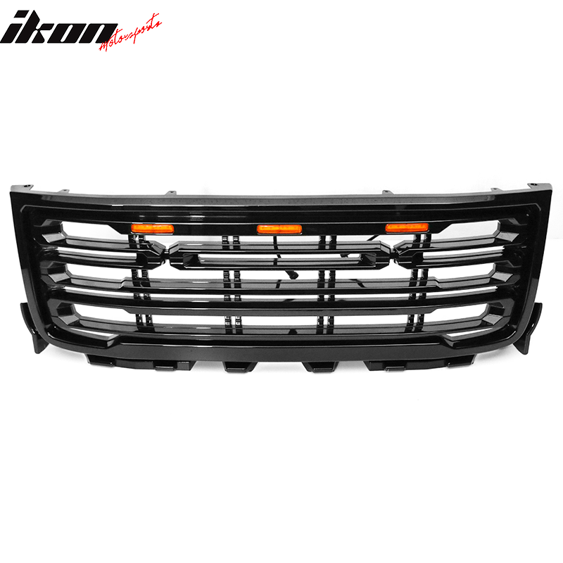 2011-2014 GMC Sierra 2500 3500 Front Bumper Hood Grille Guard Grill