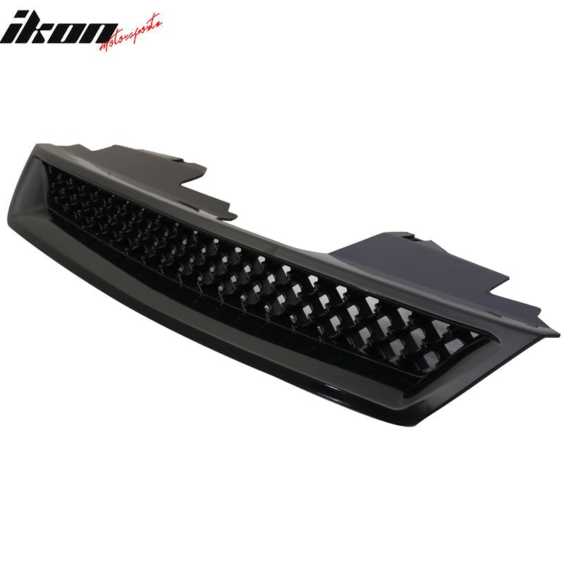 1994-1997 Honda Accord T-R Black Front Grill Hood Mesh Grille ABS