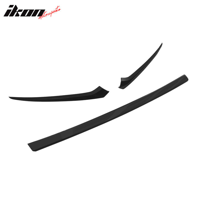 2023-2025 Honda CR-V 4DR Grill Gloss Black Bumper Grille Cover Trim