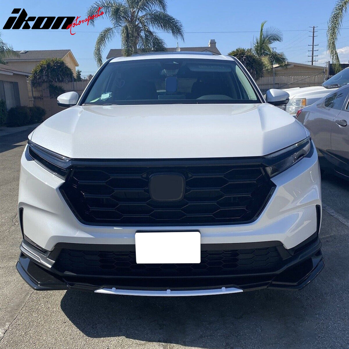 2023-2025 Honda CR-V 4DR Grill Gloss Black Bumper Grille Cover Trim