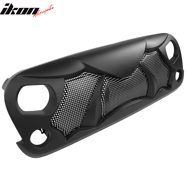 2007-2018 Jeep Wrangler JK JKU Cobra Front Cobra Grille Guard Insert