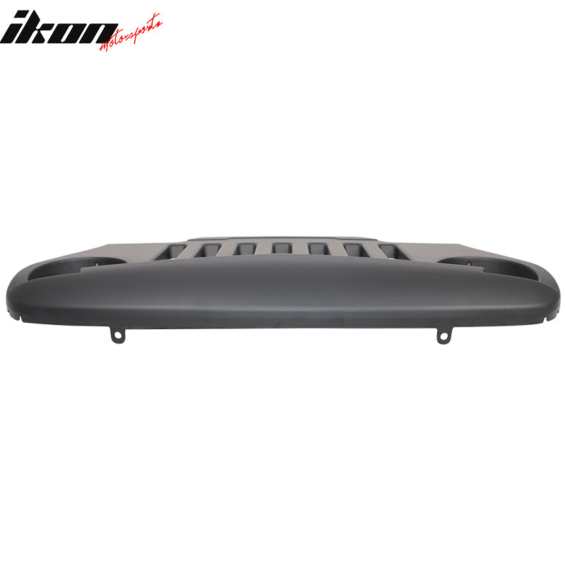 1997-2006 Jeep Wrangler TJ V1 Black Angry Bird Front Hood Grille ABS