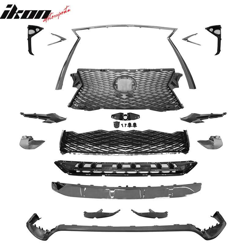 2016-2018 Lexus RX350 450 F Sport Style Mesh Front Grille Replacement