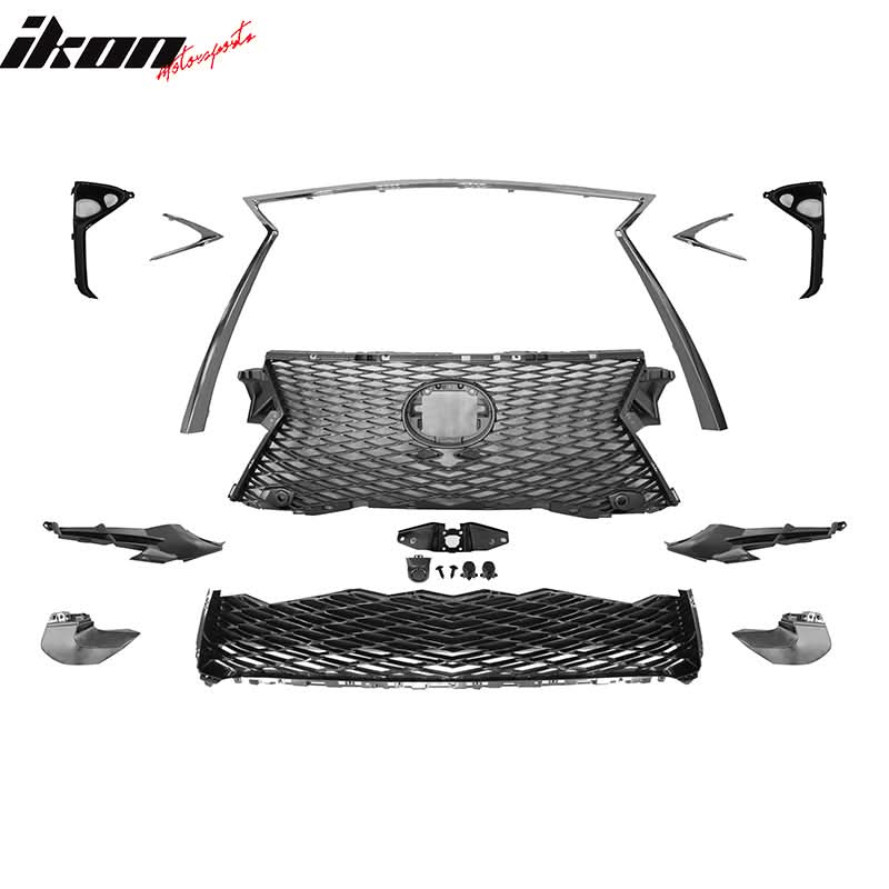 2016-2018 Lexus RX350 450 F Sport Style Mesh Front Grille Replacement