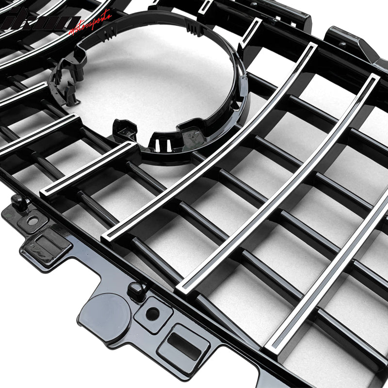 2017-2021 Mazda CX-5 Mesh Chrome Front Bumper Hood Grille Insert Guard