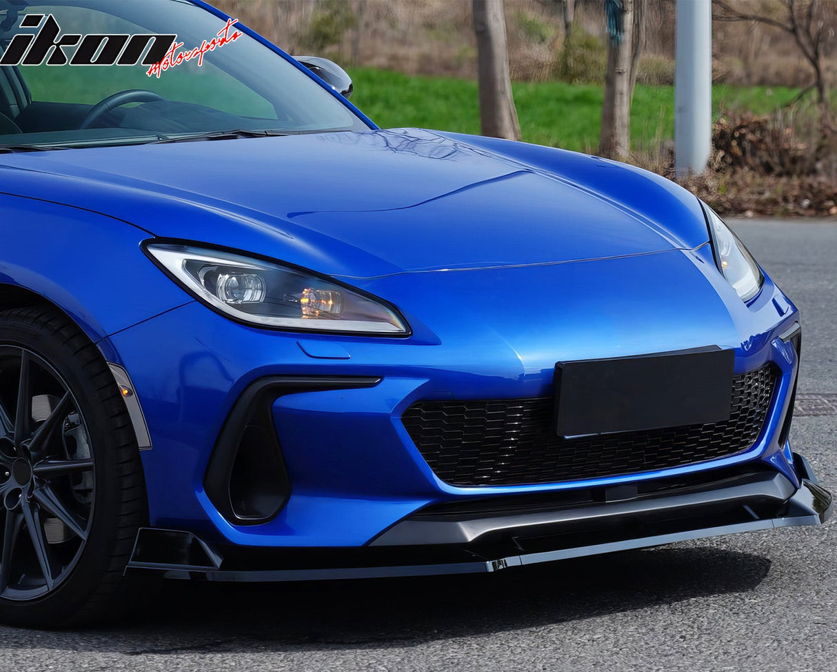 2022-2025 Subaru BRZ GR Honeycomb Style Gloss Black Front Grille ABS