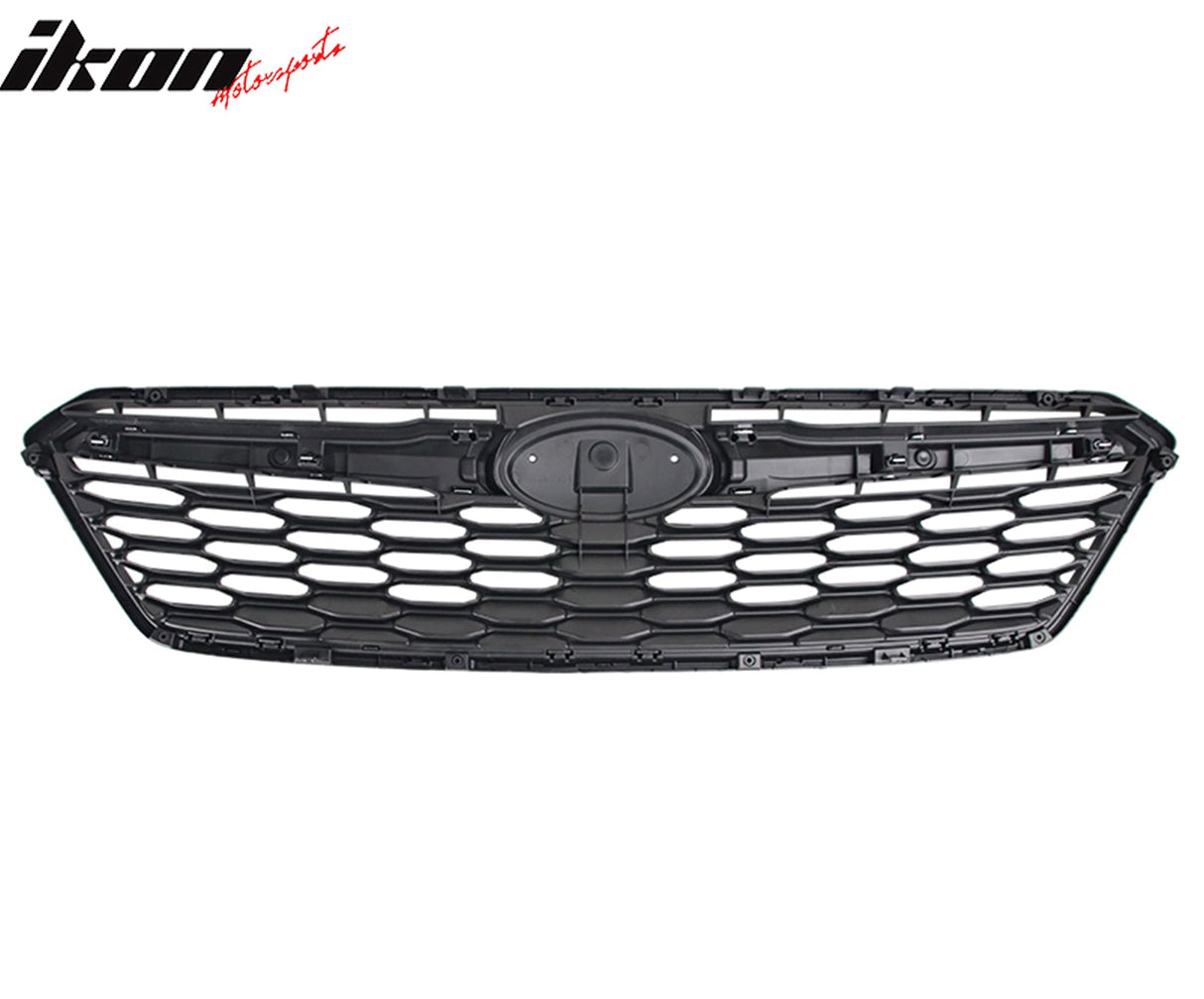 2017-2019 Subaru Impreza OE Front Bumper Grille Gray W/ Chrome ABS
