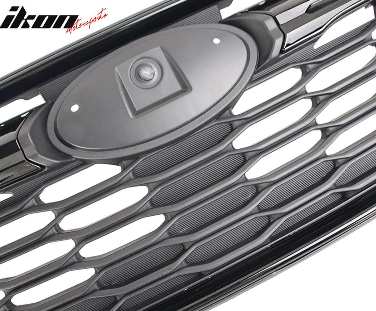 2017-2019 Subaru Impreza OE Front Bumper Grille Gloss Black ABS