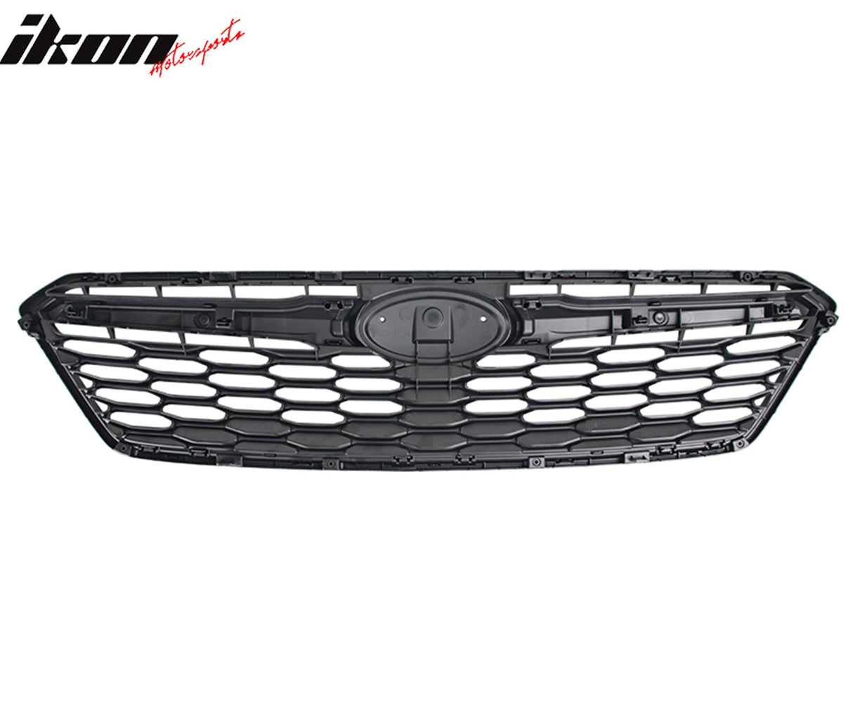 2017-2019 Subaru Impreza OE Front Bumper Grille Gloss Black ABS