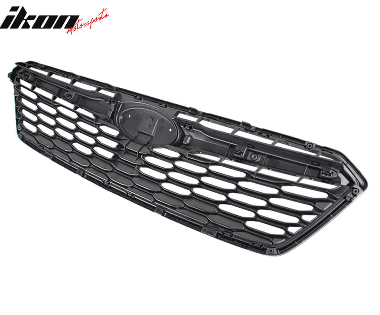 2017-2019 Subaru Impreza OE Front Bumper Grille Gloss Black ABS