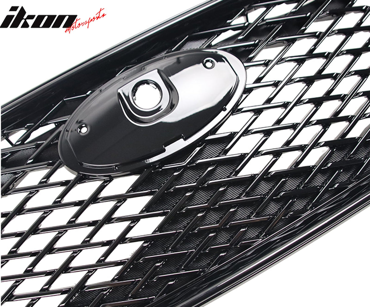 2017-2019 Subaru Impreza Sport Front Bumper Grille Gloss Black ABS