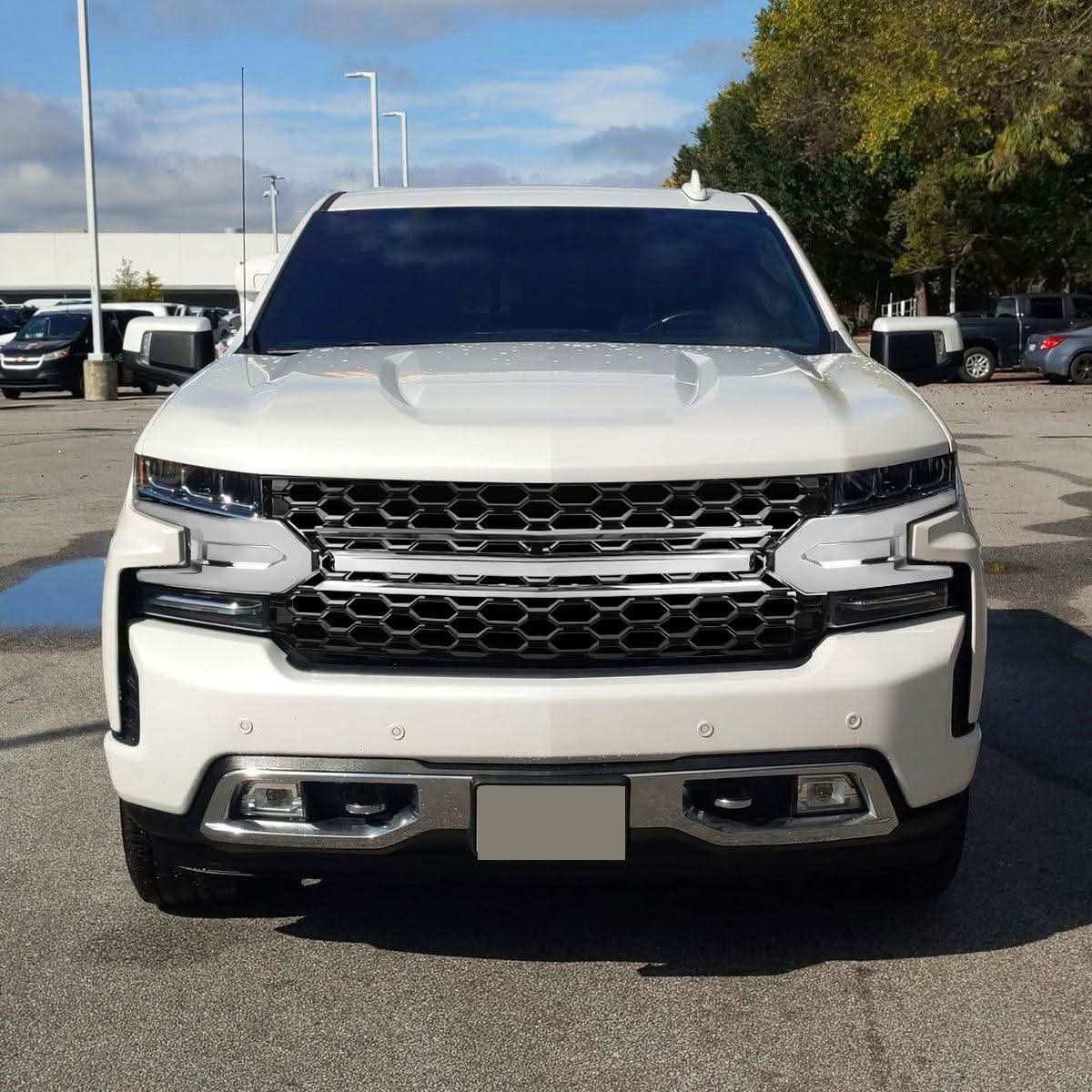 Spec-D Grill Chevy Silverado 1500 (19-22) RST / LT / LT Trail Boss / LTZ / High Country Chrome / Black