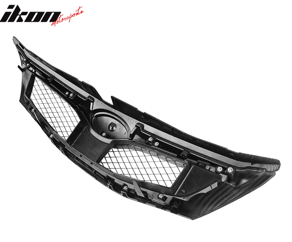 2008-2010 Subaru Impreza WRX Hatch OE Grille Carbon Fiber Print ABS