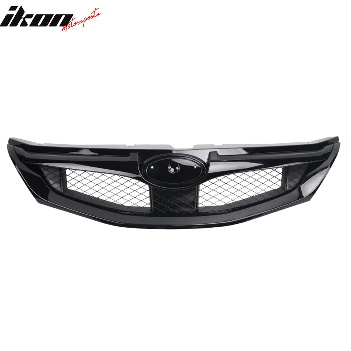 2008-2010 Subaru Impreza WRX Hatchback OE Style Grille Gloss Black ABS