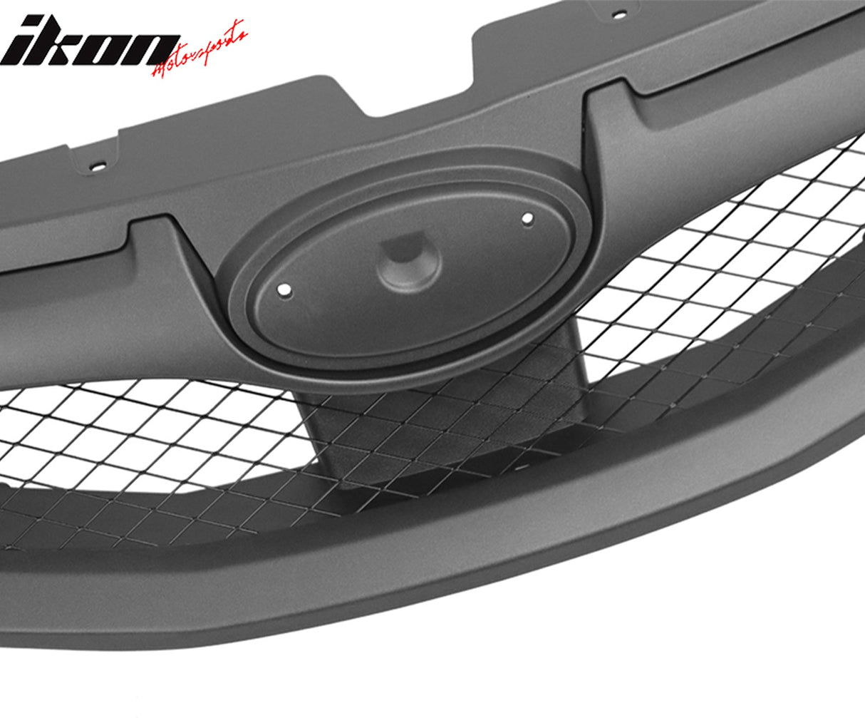 2008-2010 Subaru Impreza WRX Hatchback OE Style Grille Matte Black ABS